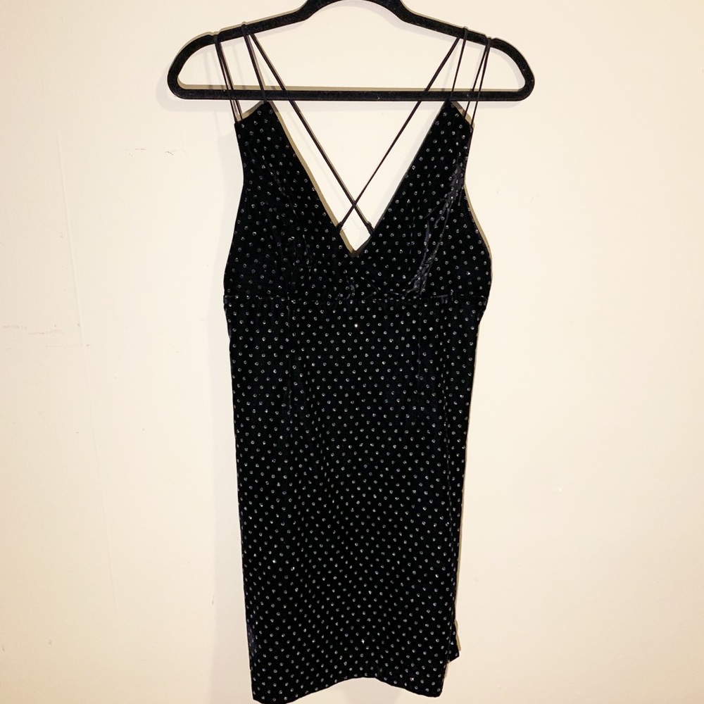 Express Black Velvet LBD